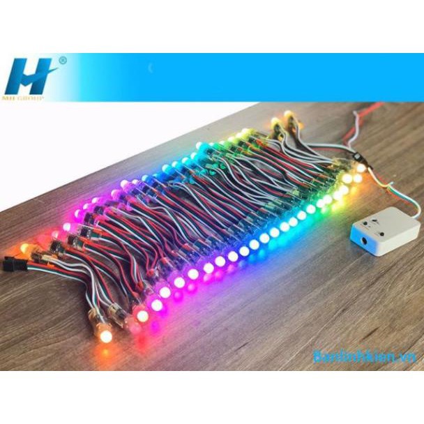 [Siêu rẻ] Combo Bộ Nháy Theo Nhạc 2 CỘT  48 LED Full V2.0