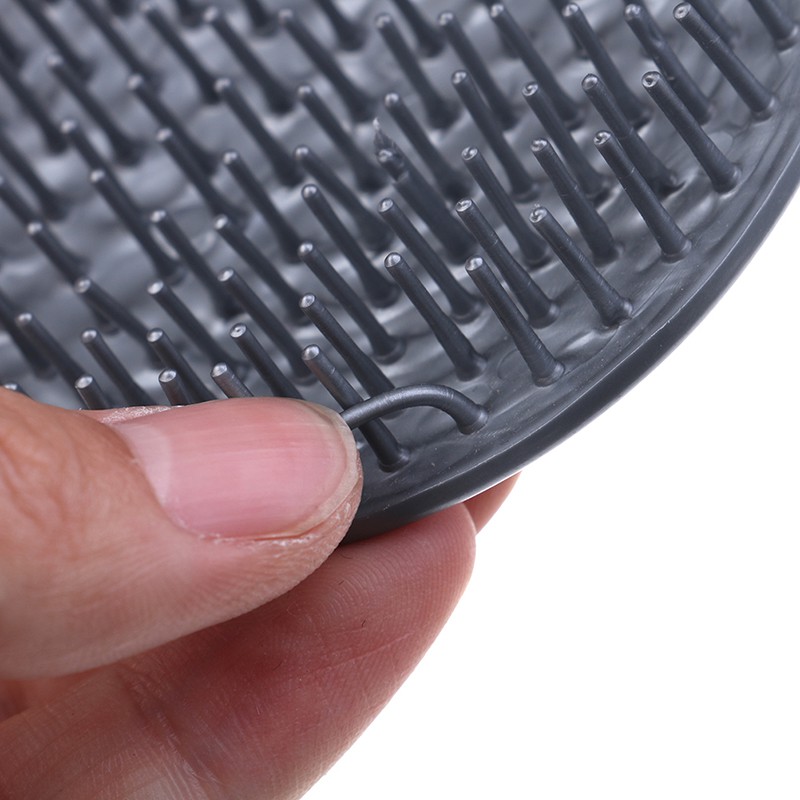 Bàn chải silicon gội đầu chải tóc sử dụng tiện lợi