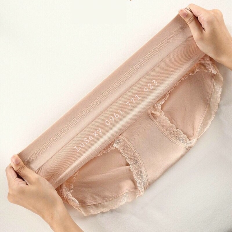 QUẦN LÓT SIẾT EO NÂNG MÔNG CẠP CAO cotton kháng khẩn - Quần lót gen bụng mặc váy áo dài màu da đen | BigBuy360 - bigbuy360.vn