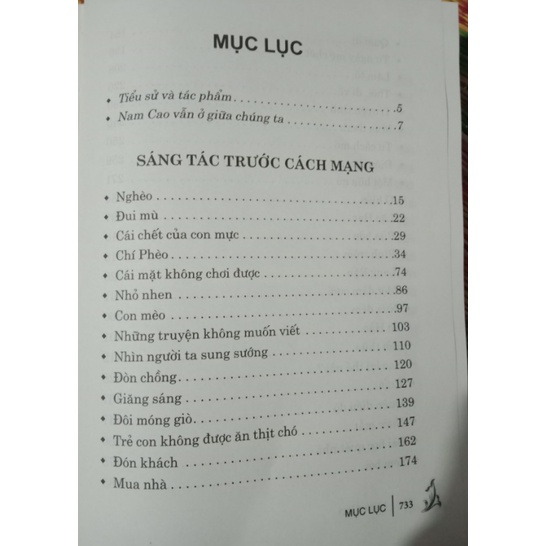 Sách - Danh tác văn học Việt Nam - Tuyển tập Nam Cao (bìa cứng tái bản 2020)