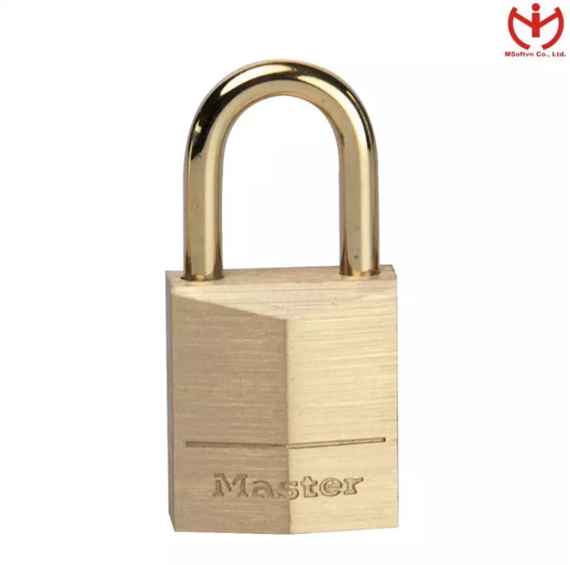 [Q5.HCM] Khóa Vali Master Lock 115 EURD (Vàng đồng)