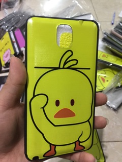 Ốp Samsung Note3 dẻo in hình vịt kute