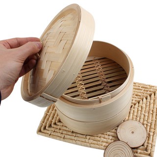 Nồi hấp Dice bằng tre dim sum