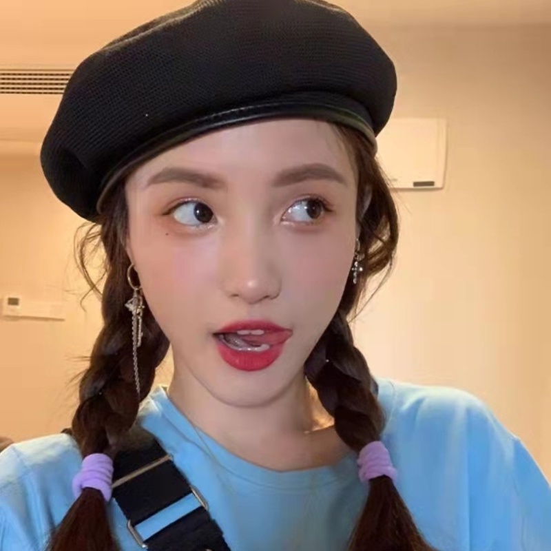 Set 50 Dây Cột Tóc Màu Kẹo Dễ Phối Đồ Phong Cách Harajuku Nhật Bản Cho Học Sinh