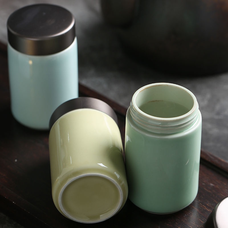 Hũ Gốm Mini Đựng Trà Nhỏ Gọn Thân Thiện Với Môi Trường