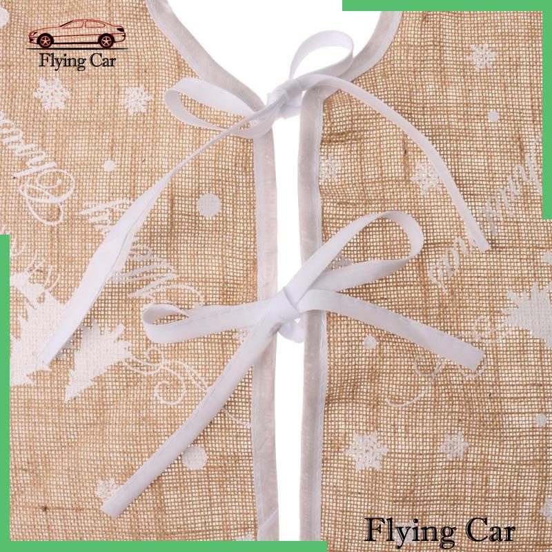 Chân Đế Trang Trí Cây Thông Noel Bằng Vải Bố Cổ Điển Dài 120cm