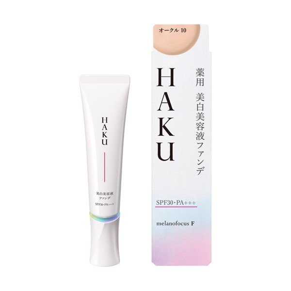 Kem nền làm trắng da mờ nám Haku Melanofocus F SPF30PA+++ 30g - Nhật Bản