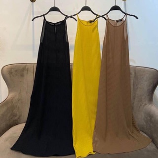 Váy maxi xếp ly Thái Lan