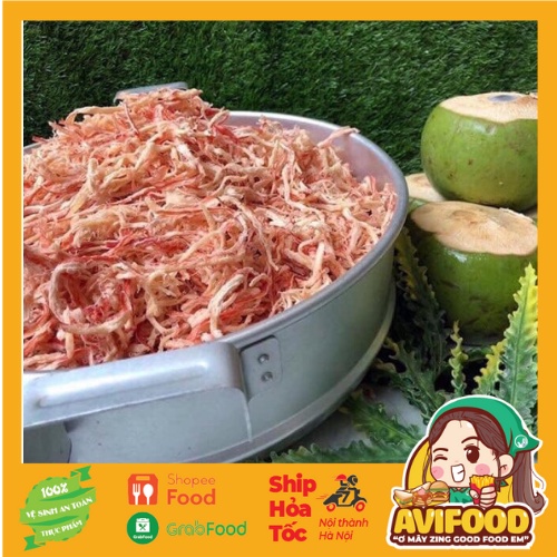 DATE MỚI 🦑🦑 Mực xé sợi hấp cốt dừa Hộp 300gr 🦑🦑 Avifood Đồ ăn hot trend | BigBuy360 - bigbuy360.vn