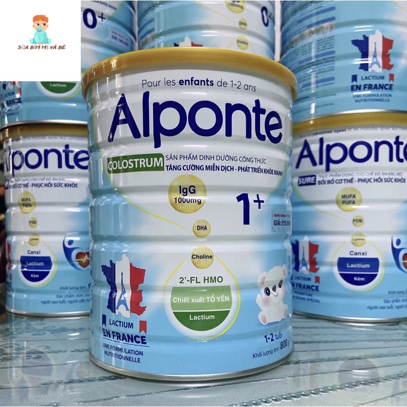 Sữa bột Alponte Colostrum 1+ 800g