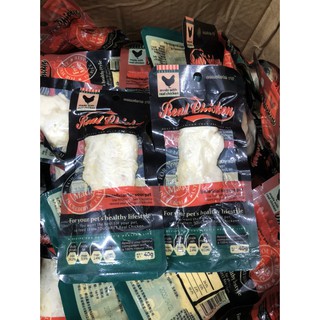 Ức gà hấp REAL CHICKEN ăn liền cho cún, mèo gói 40g