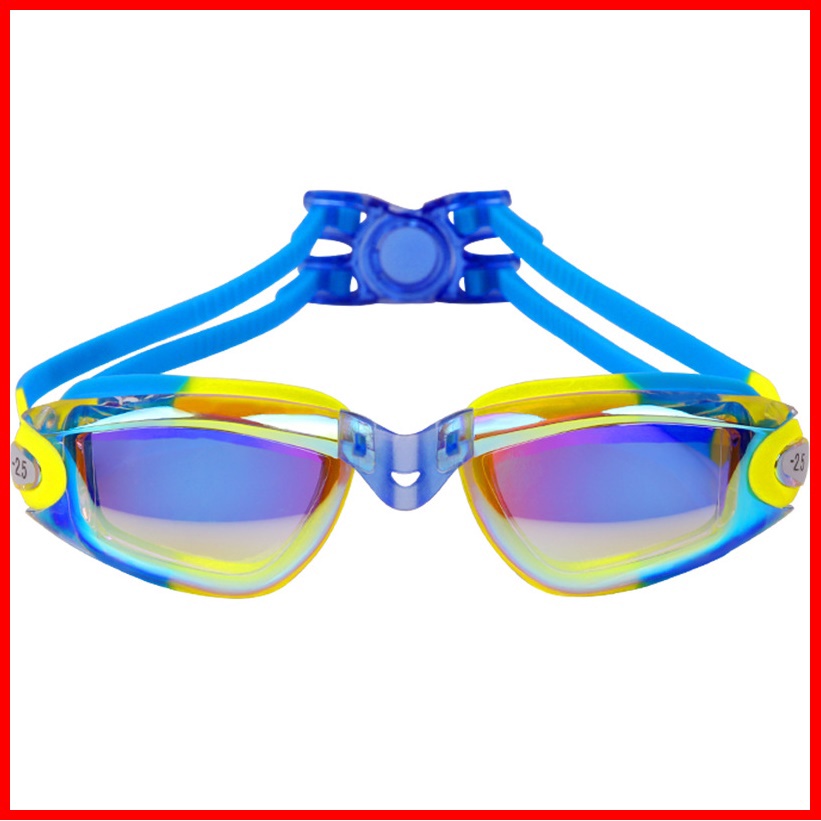 Kính bơi chống nước cao cấp cho bé 5-16 tuổi JIEHU 360 góc nhìn, hạn chế sương mờ