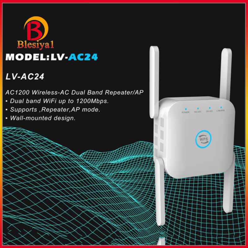 Bộ Khuếch Đại Tín Hiệu Wifi Không Dây Tần Số Kép 1200m Blesiya1 | BigBuy360 - bigbuy360.vn