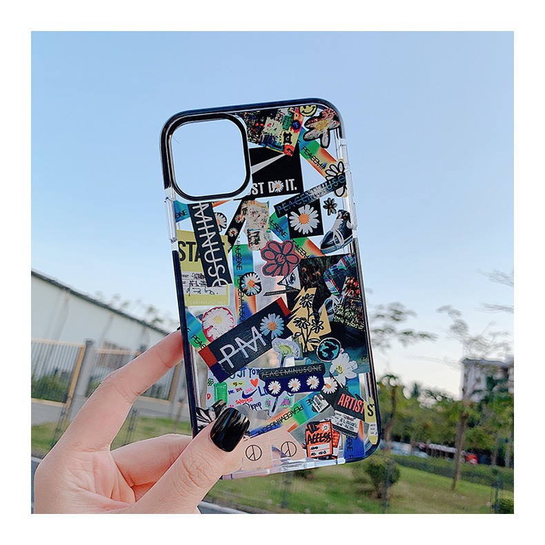 Ốp lưng iphone PM Artist Chất PM Cao Cấp Chống Trơn Trượt 6/6s/7plus/8/8plus/x/xs/xs max/11/11 promax DT02 Dino Case