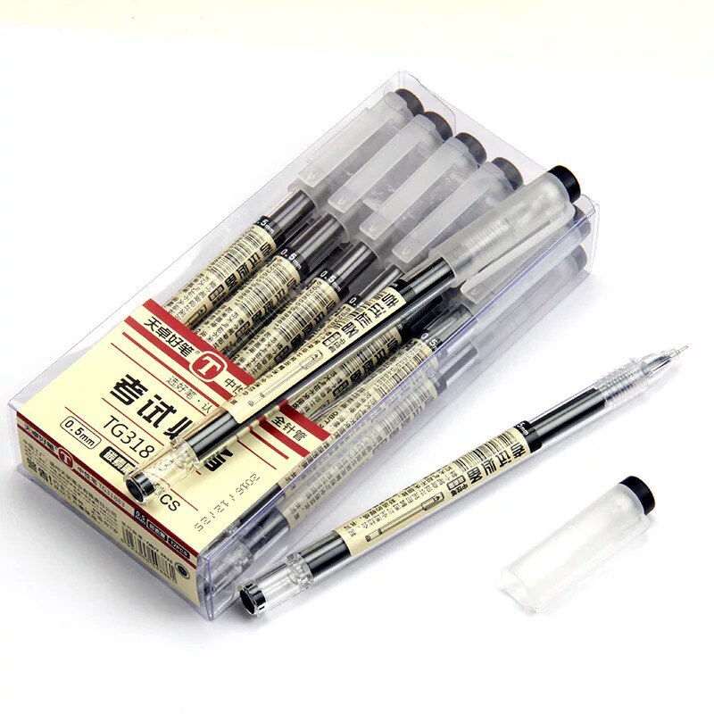 Bút gel mực đen/ xanh dương/ đỏ ngòi 0.35mm