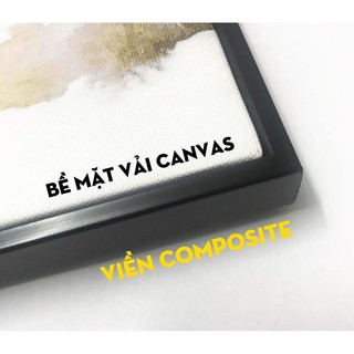 [IN THEO YÊU CẦU 20x30cm] TRANH CANVAS KHUNG COMPOSITE size XS