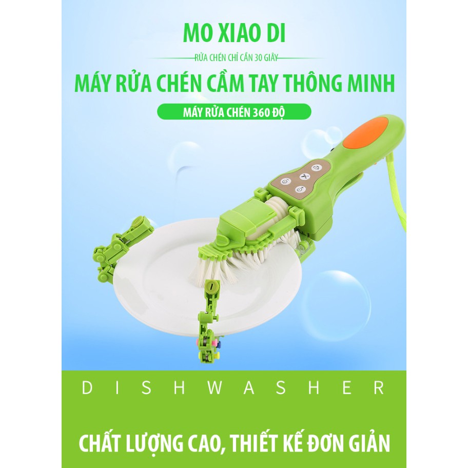 Máy Rửa Chén Dĩa Cầm Tay Siêu Sạch TIện Lợi