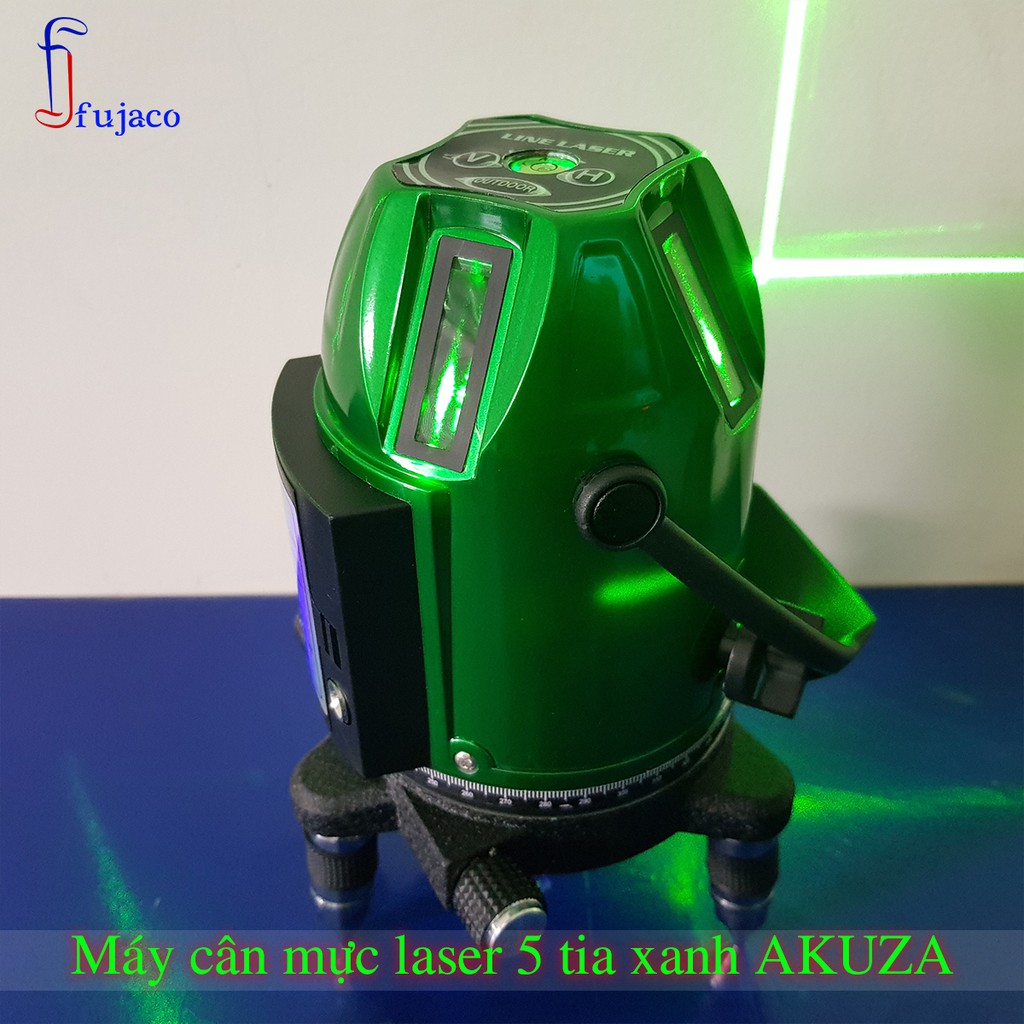 Máy Cân Mực Laser 5 tia xanh Akuza AK-686D - FUJACO