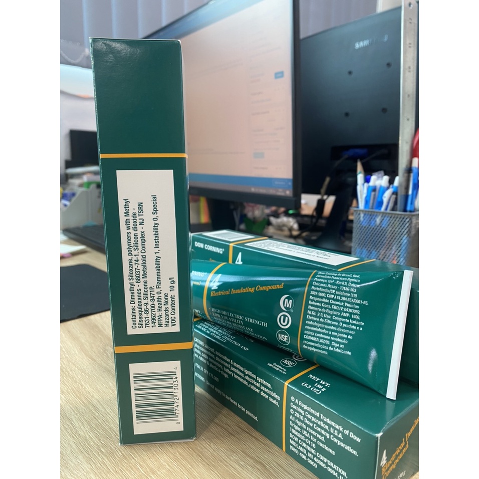 Mỡ Silicone Cách Điện Dow Corning 4 Electrical Insulating Compound 150G/Tuýp