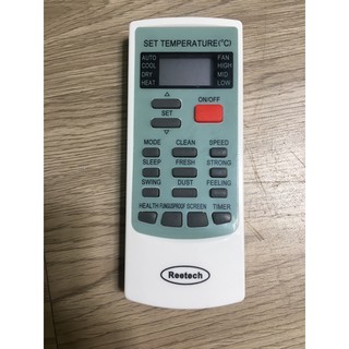 Remote máy lạnh Reetech YKR-H/002E - Điều khiển điều hoà Reetech YKR-H/002E