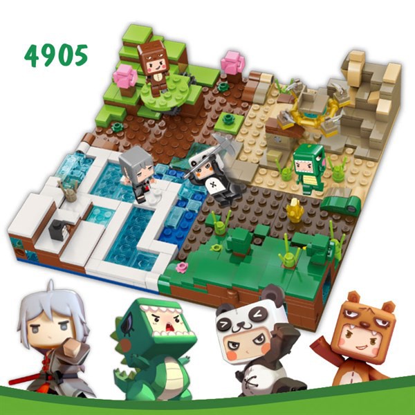 Combo Lego Mini World Xuân - Hạ - Thu - Đông mã lego 4905