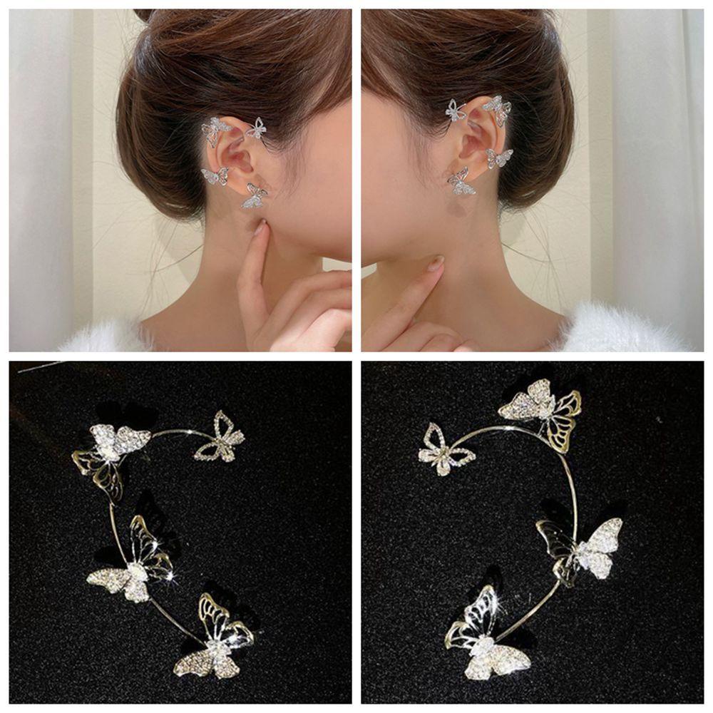 JUNE Khuyên Tai Thời Trang Không Cần Xỏ Lỗ