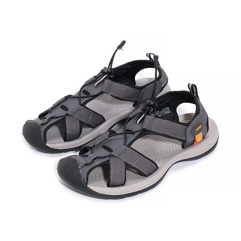 sandal áo Sandal Vento Nam Bít Mũi SD7606 Tro