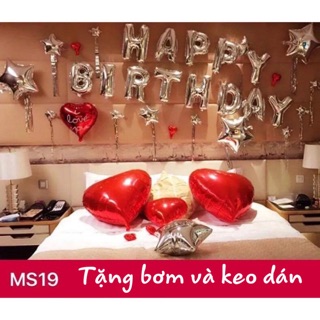 Set trang trí sinh nhật người yêu lãng mạn