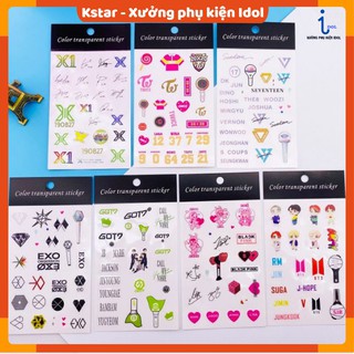 Sticker Kpop mẫu mới