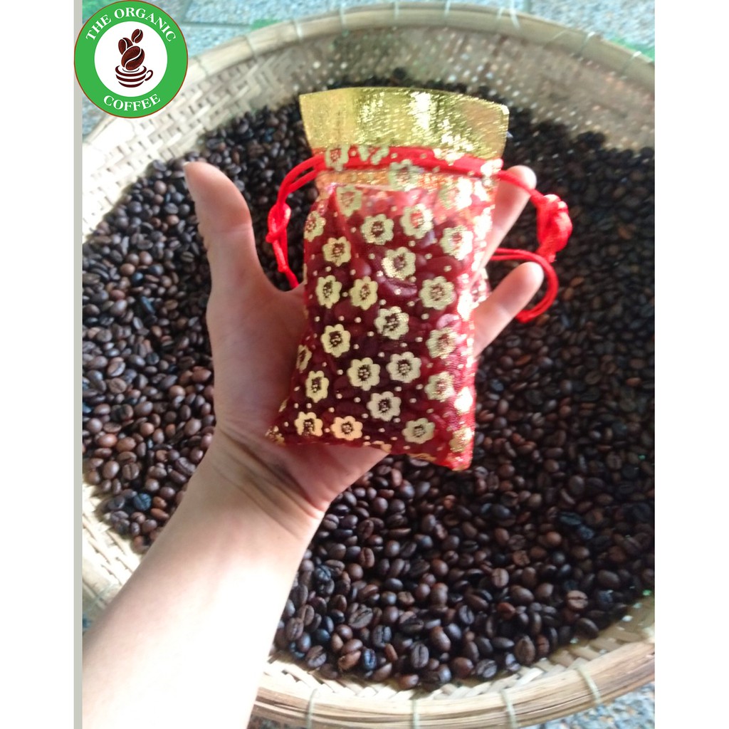 Túi thơm cà phê treo xe ô tô, túi đựng cà phê