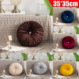 Gối tựa lưng mềm hình tròn bánh xe cho ghế sofa