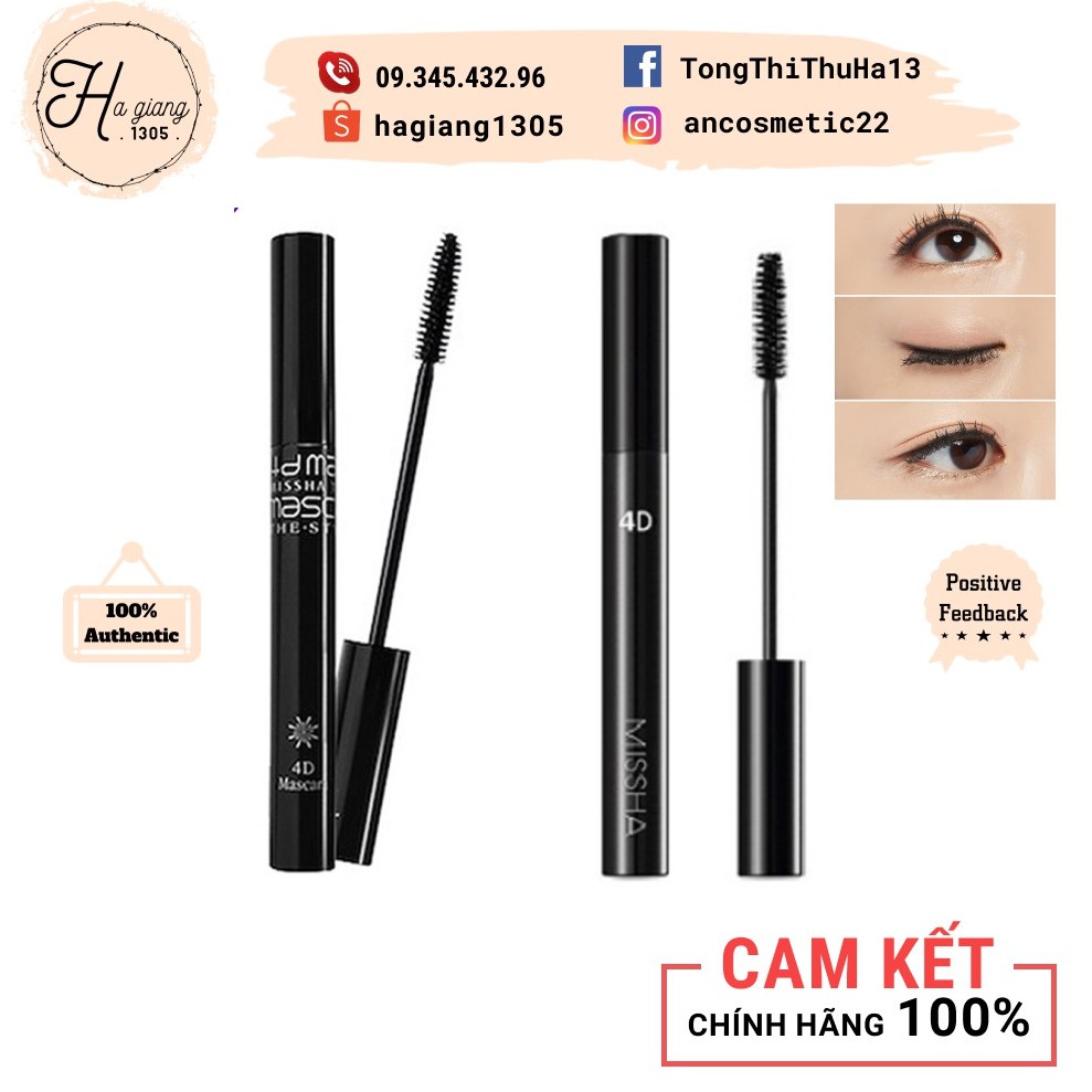 Chải Mi Mascara The Style 4D Missha, Mascara Missha The Style 4D