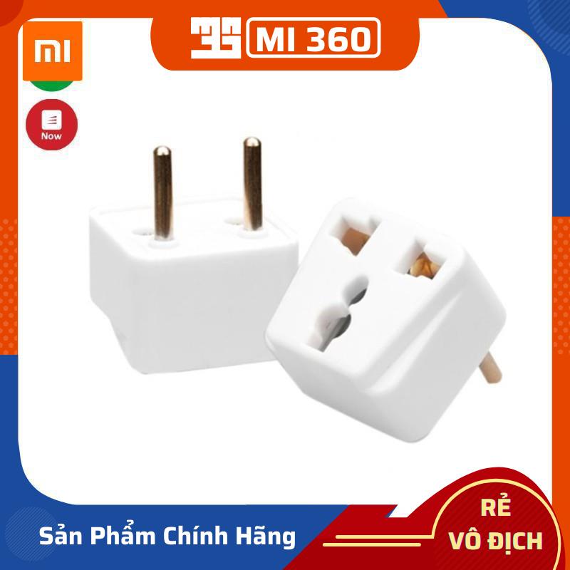 ⚡Hàng Cao Cấp⚡ Phích Cắm Điện Chuyển Đổi 3 Chấu Sang 2 Chấu✅ Đầu Chuyển Đổi 3 Chấu Thành 2 Chấu