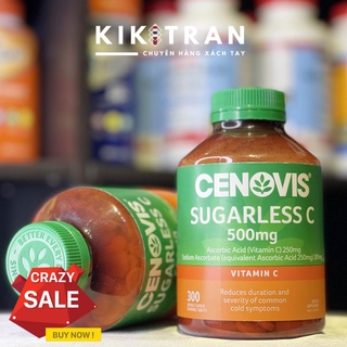 Chính hãng viên nhai vitamin c cenovis sugarless 500mg 300 viên - úc - ảnh sản phẩm 5