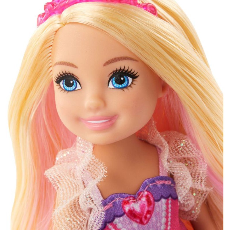 Set 2 Mô Hình Búp Bê Barbie Dreamtopia Mặc Đầm Công Chúa Dễ Thương