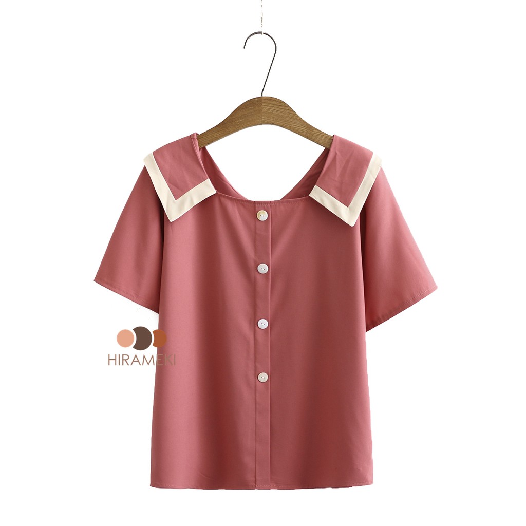 ÁO CHIFFON CỔ VUÔNG DỄ THƯƠNG 55-100KG