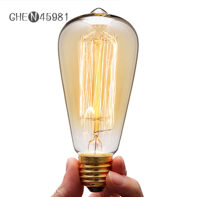 Bóng Đèn Dây Tóc Edison 40w E27 220-240v