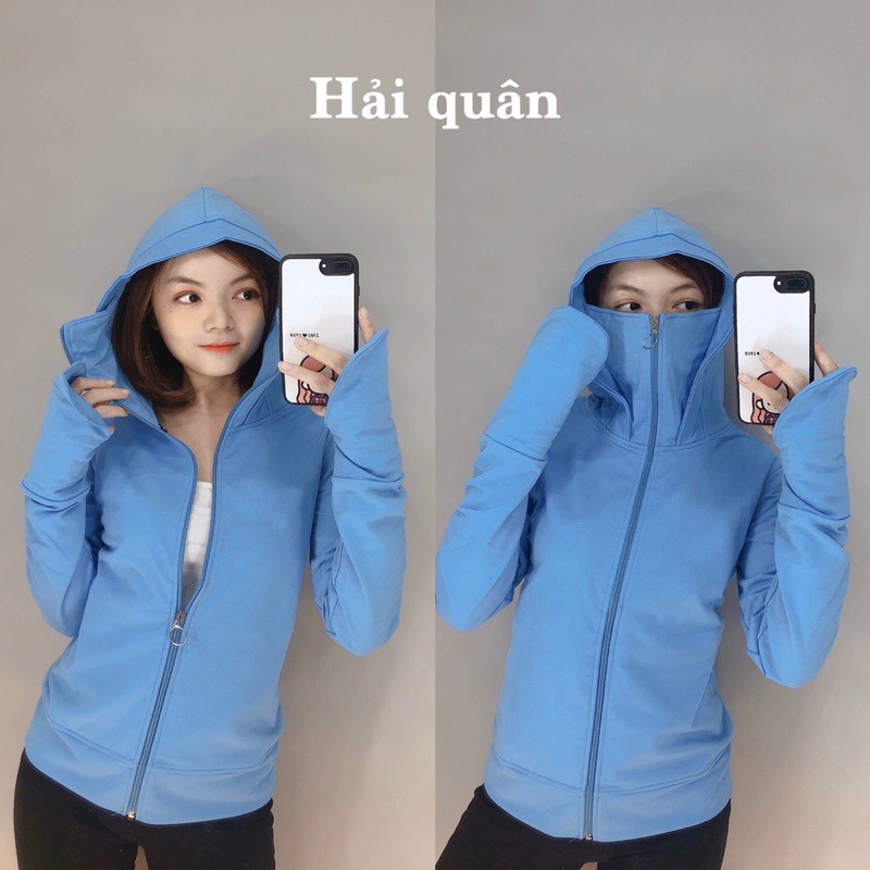 Áo Khoác Chống Nắng 3 in 1 Có Khẩu Trang 6 Túi | BigBuy360 - bigbuy360.vn