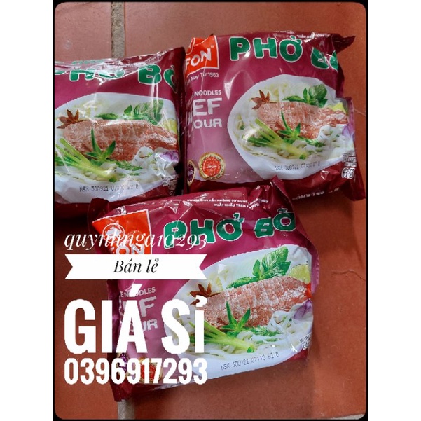 5 Gói phở bò vifon