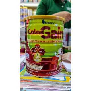 Combo 12 lon Colos Gain 800gr (mã Qr tích xu date 2027)