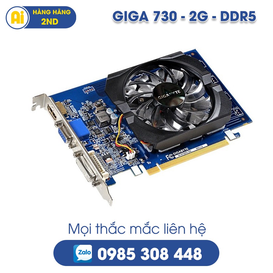 Card Màn Hình GIGA GTX 750 OC/ 730/630, 2GB, 128-BIT