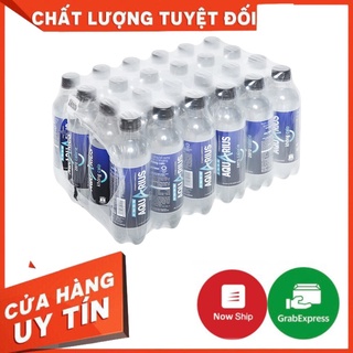Thùng 24 chai nước uống vận động Aquarius Zero 390ml - Bù nước - Bù khoáng - Thức uống thể thao cho ngày dài năng động