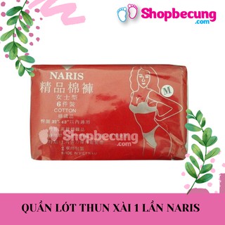 QUẦN LÓT THUN XÀI 1 LẦN NARIS
