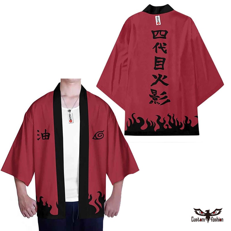 Áo Khoác Kimono Hóa Trang Nhân Vật Uchiha Sasuke Akatsuki Trong Naruto