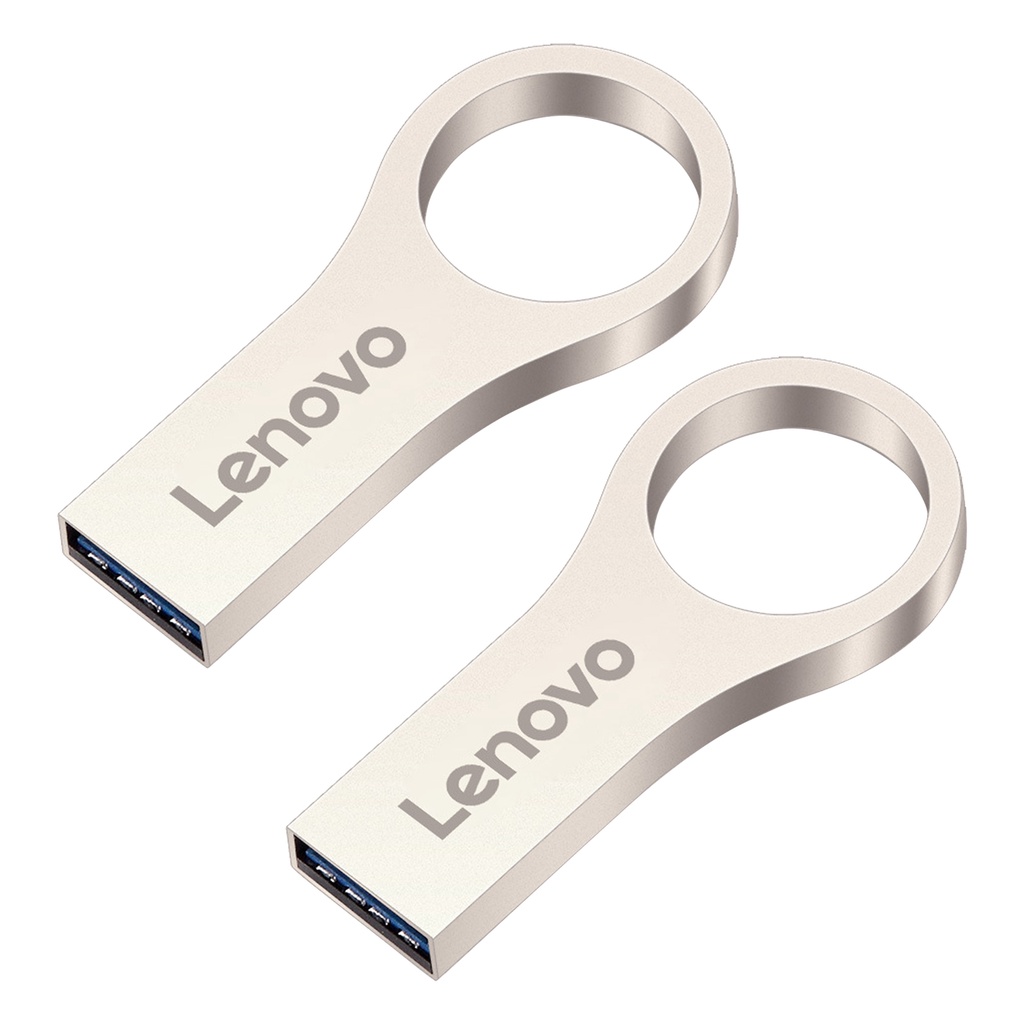 Thẻ USB LENOVO R100 dung lượng cao chống thấm nước màu bạc cho máy tính loại 4GB/ 8GB/ 16GB/ 32GB/ 64GB/ 128GB
