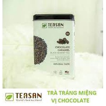 TRÀ TEASAN D1 CHOCOLATE CARAMEL BLACK - NHẬP KHẨU 100% TỪ MỸ HỘP 45G - DESSERT TEA