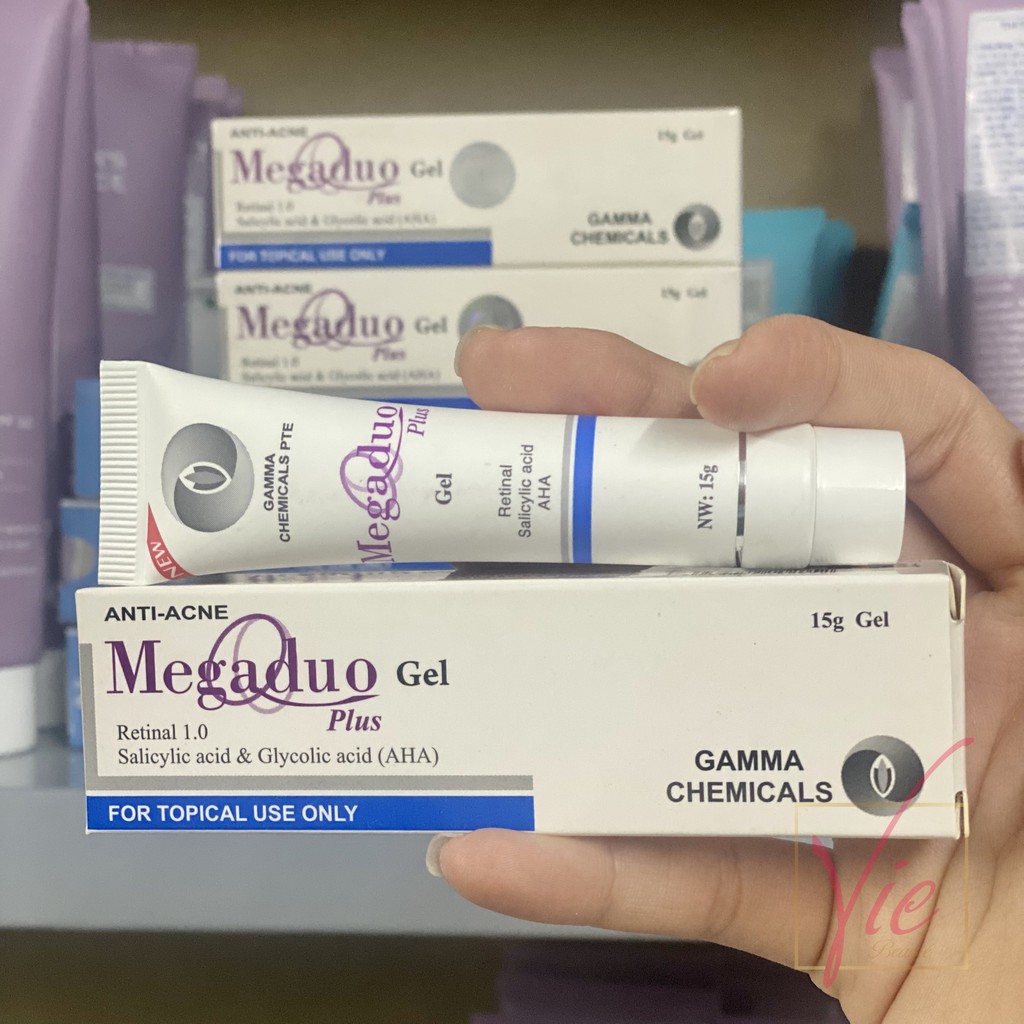 Megaduo Plus Retinal - Gel MegaDuo + giảm mụn, giảm thâm, dưỡng da, mờ sẹo 15g