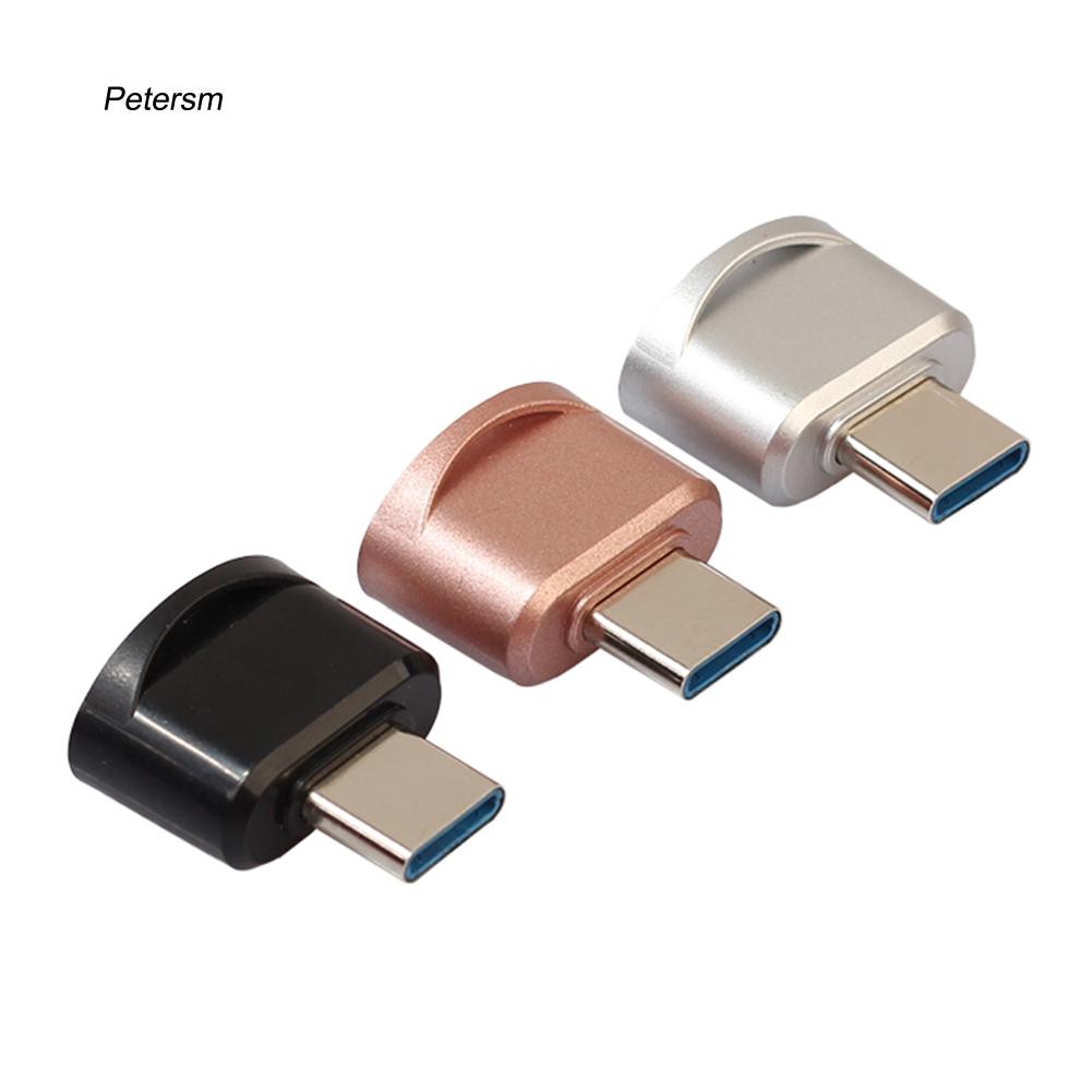 Đầu nối USB 2.0 OTG mini ptsm _ Type-C cho điện thoại , máy tính bảng