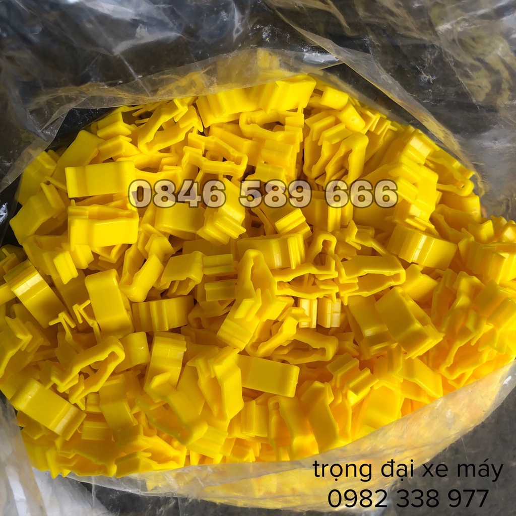 Ốc bấm dàn áo,chốt nhựa dàn áo xe máy 6Li, 8Li - phù hợp nhiều dòng xe trên thị trường