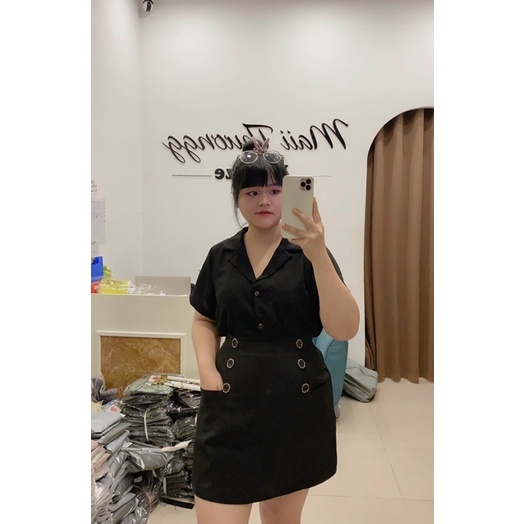 Áo Sơ Mi Cổ Vest Maii Thươngg Bigsize | BigBuy360 - bigbuy360.vn